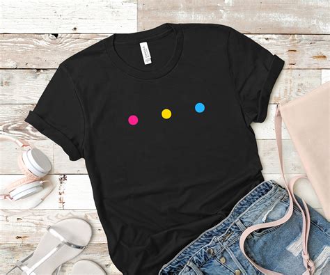 pansexual pride shirt|Subtle Pansexual Pride Shirt .